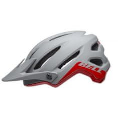 Bell Přilba 4Forty - Mat/Glos Gray/Crimson - Velikost L (58-62 cm)