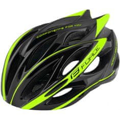 Force Přilba Bull - černo-fluo - Velikost S-M (54-58 cm)