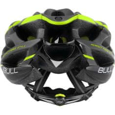 Force Přilba Bull - černo-fluo - Velikost S-M (54-58 cm)