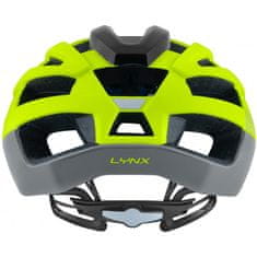 Force Přilba Lynx - žlutá fluo-šedá - Velikost L-XL (58-62 cm)