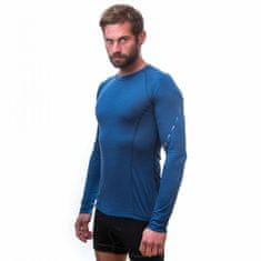 Sensor Triko Merino Air - pánské, dlouhé, modrá - Velikost 2XL