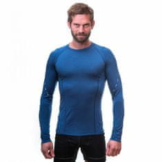 Sensor Triko Merino Air - pánské, dlouhé, modrá - Velikost 2XL