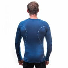 Sensor Triko Merino Air - pánské, dlouhé, modrá - Velikost 2XL