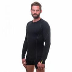 Sensor Triko Merino Active - pánské, dlouhý, černá - Velikost 3XL