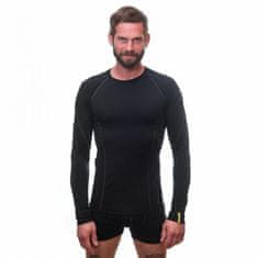 Sensor Triko Merino Active - pánské, dlouhý, černá - Velikost 3XL