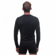 Sensor Triko Merino Active - pánské, dlouhý, černá - Velikost 3XL