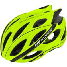 Force Přilba Bull - fluo-černá - Velikost S-M (54-58 cm)