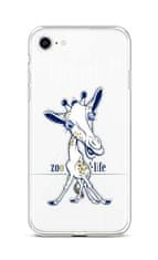 TopQ Kryt iPhone SE 2022 silikon Zoo Life 74017