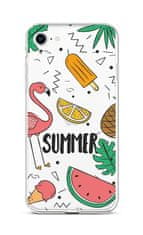 TopQ Kryt iPhone SE 2022 silikon Summer 73968