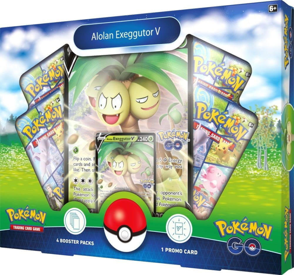 Pokémon TCG: Pokémon GO - Alolan Exeggutor V Box