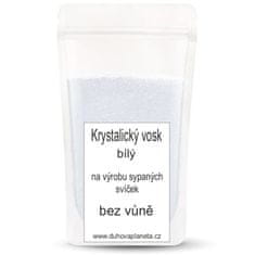 Duhová planeta Krystalický vosk bez vůně bílý Hmotnost: 250 g voskový knot