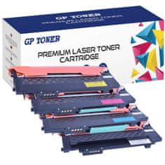 GP TONER 4x Kompatiblní toner pro Samsung CLT-K406S CLP-360 CLP-365 CLX-3300 CLX-3305 Xpress-C410W sada