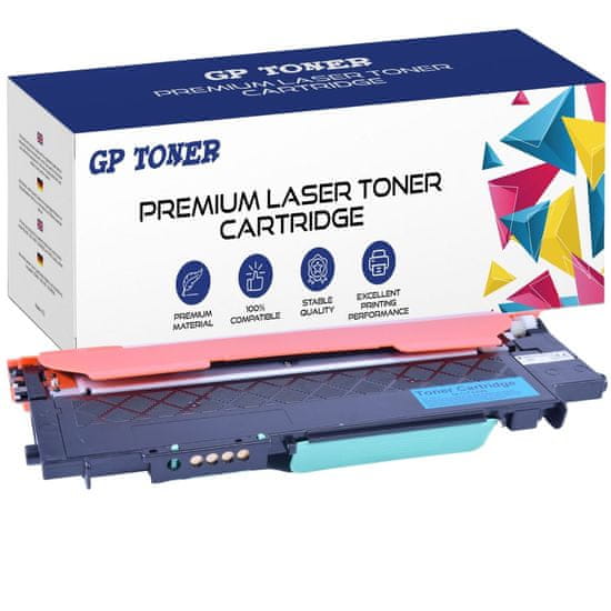 GP TONER Kompatiblní toner pro Samsung CLT-K406S CLP-360 CLP-365 CLX-3300 CLX-3305 Xpress-C410W azurová