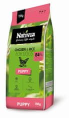 NATIVIA Puppy - Chicken&Rice kompletní krmivo pro štěňata 15 kg 