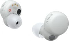 Sony True Wireless LinkBuds S WF-LS900N, bílá