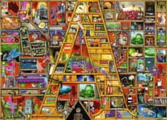 Ravensburger Puzzle Úžasná abeceda - písmeno A 1000 dílků