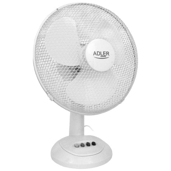 Adler Ventilátor 30 cm - psací stůl AD 7303