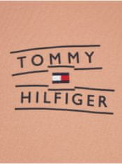 Tommy Hilfiger Meruňková pánská mikina s kapucí Tommy Hilfiger L