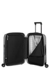 Samsonite Kufr Proxis Spinner Expander USB 55/20 Cabin Silver