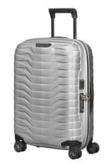 Samsonite Kufr Proxis Spinner Expander USB 55/20 Cabin Silver