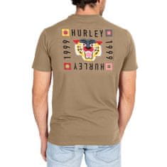 Hurley Pánské triko , Bengal | MTSEU00002 | KHAKI | XXL