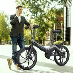 MS ENERGY E-bike i10, black grey