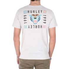 Hurley Pánské triko , Bengal| MTSEU00002 | 043 - PURE PLATINIUM | M