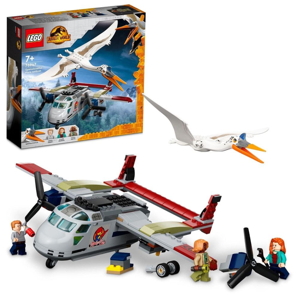 LEGO Jurassic World 76947 Quetzalcoatlus – přepadení letadla