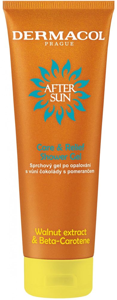 Dermacol AFTER SUN Sprchový gel po opalování 250ml tuba