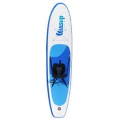 Lite 112 11.2x32x6, nafukovací rodinný paddleboard 341x81x15 cm, set s kajakovým pádlem a kajakovým sedátkem, batohem, pumpou, bezpečnostním lankem