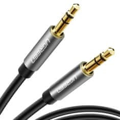 Ugreen AV119 audio kabel 3.5 mm jack M/M 2m, černý