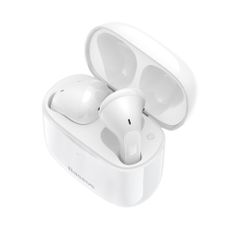 shumee Bezdrátová sluchátka do uší Bluetooth 5.0 TWS vodotěsná IP64 E3 bílá