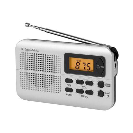 Krüger&Matz Přenosné mini rádio Krüger&Matz KM0819