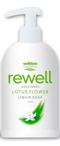 Well Done Rewell tekuté mýdlo Lotus flower 400ml Welldone [3 ks]