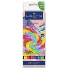Faber-Castell Popisovač Faber-Castell Goldfaber Aqua Dual Marker Candy shop sada, 6 barev