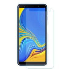 IZMAEL Temperované tvrzené sklo GOLD 9H pro Samsung Galaxy A7 2018 - Transparentní KP26576