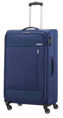 American Tourister Velký kufr Heat Wave Combat Navy 80 cm