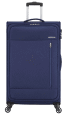 American Tourister Velký kufr Heat Wave Combat Navy 80 cm