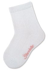 Sterntaler ponožky, bambusové, dívčí, 3 páry, růžové, bílé, zelené 8502210, 34