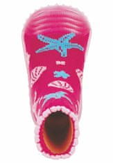 Sterntaler barefoot ponožkoboty dětské tyrkysové, kolečka 8362105, 24