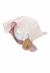 Sterntaler šátek s kšiltem, dívčí UV 50+ bio bavlna, růžový, pampelišky 1452230, 9-12 měsíců