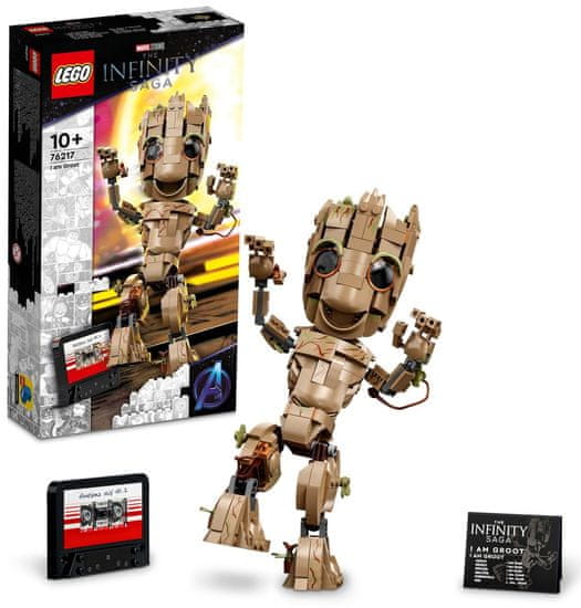 LEGO Marvel Avengers 76217 Já jsem Groot - rozbaleno