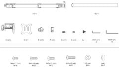 MAX stolní držák pro LCD monitor 17" - 32" (MTM9708FM)