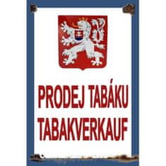 Retro Cedule Cedule Prodej tabáku Tabakverkauf