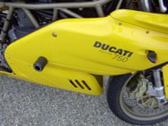 R&G racing padací chrániče - Ducati 600SS/750SS/900SS/1000DS ('99-'00), černé