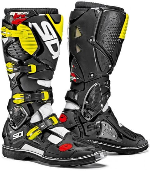 Sidi boty CROSSFIRE 3 fluo černo-žluto-bílé