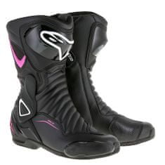 Alpinestars boty STELLA SMX-6 v2 dámské černo-bílo-růžové 36