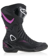 Alpinestars boty STELLA SMX-6 v2 dámské černo-bílo-růžové 38