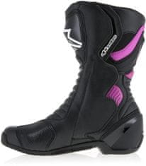 Alpinestars boty STELLA SMX-6 v2 dámské černo-bílo-růžové 38