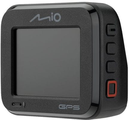  autokamera mio mivue c580 ips displej snímač s nočním viděním full hd rozlišení videa hdr technologie gsenzor webová kamera pasivní parkovací režim široký zorný úhel gps upozornění 